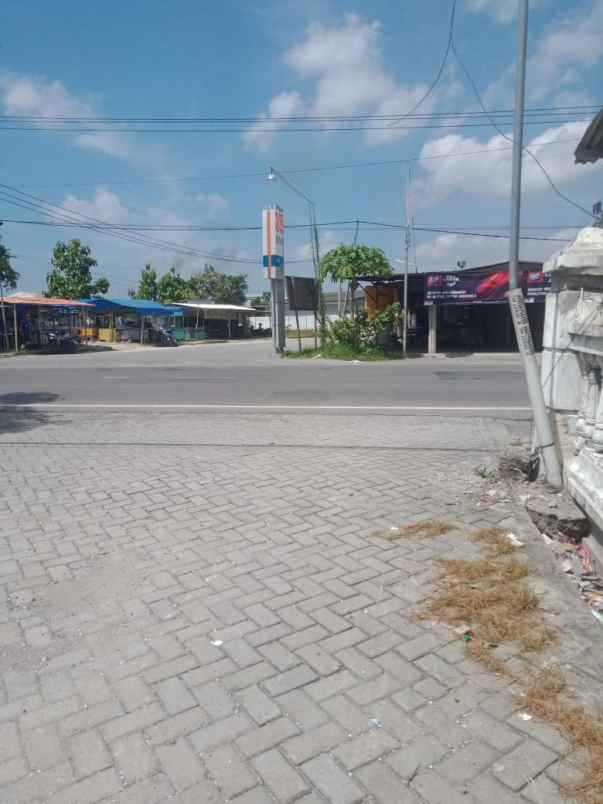 dijual tanah jl raya dradah blumbang