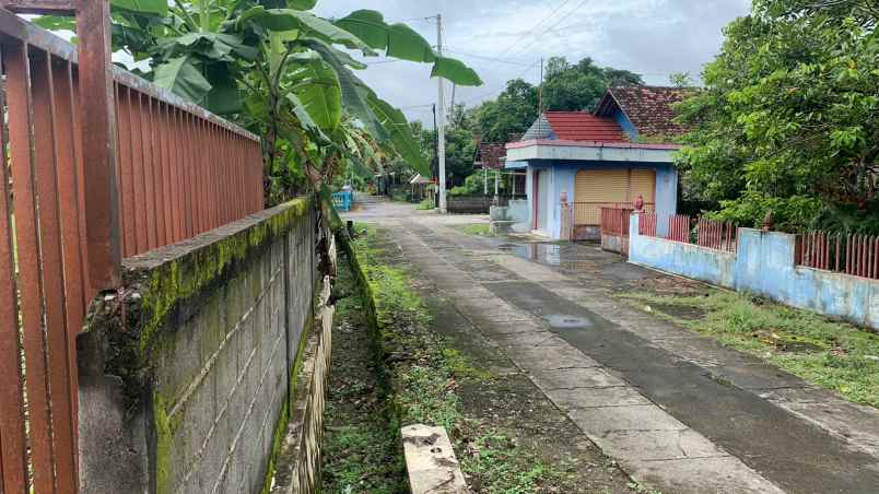 dijual tanah jl raya wates sentolo