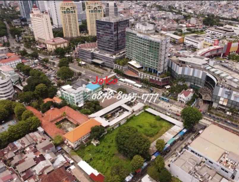 dijual tanah jl senen raya