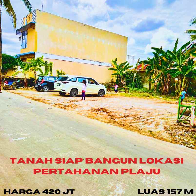 dijual tanah jln pertahanan