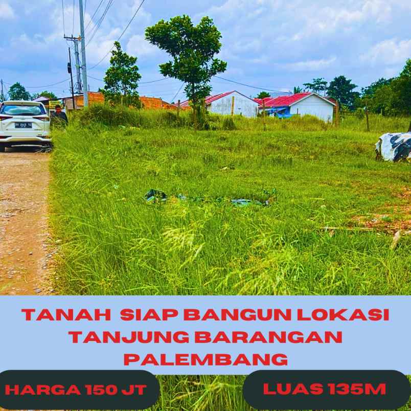 dijual tanah jln tanjung barangan