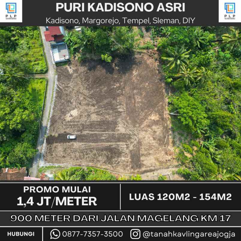 dijual tanah kadisono margorejo tempel