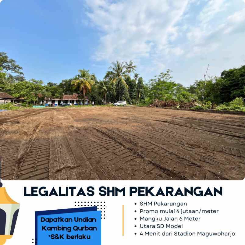 dijual tanah karanganyar wedomartani