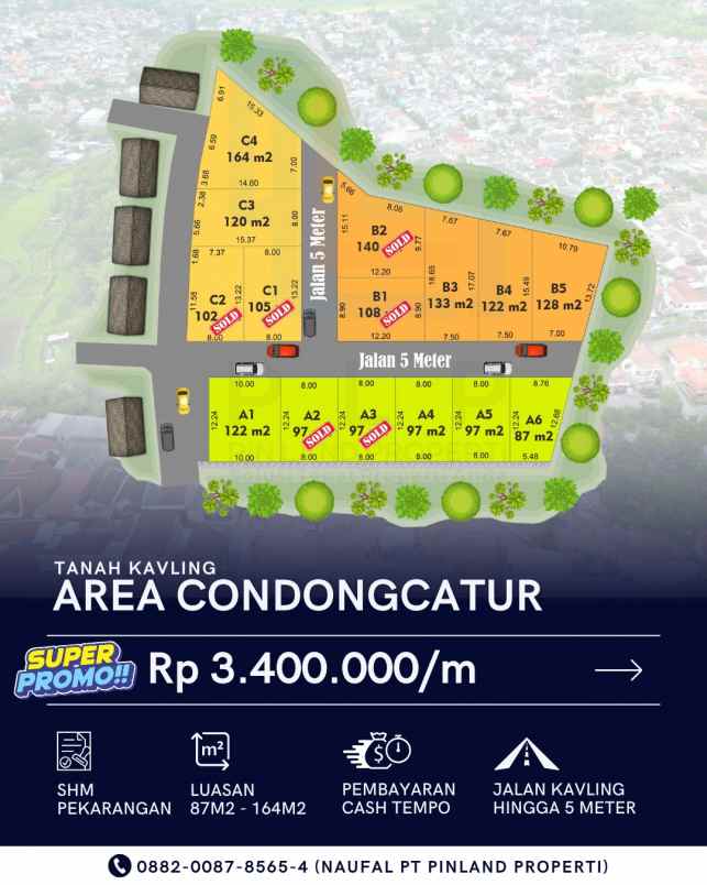 dijual tanah karangasem condongcatur