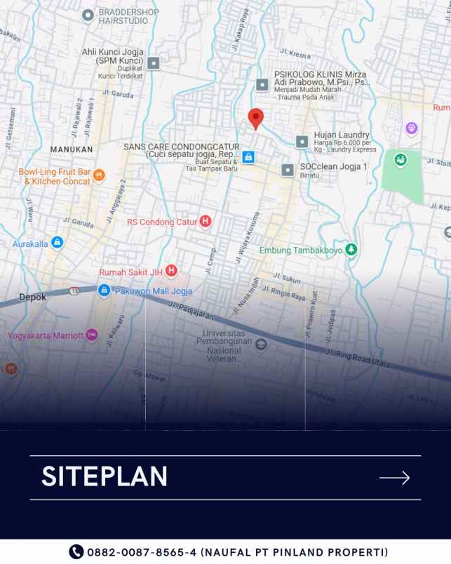 dijual tanah karangasem condongcatur