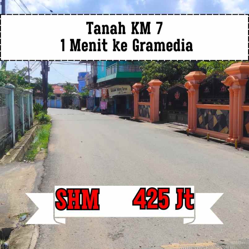 dijual tanah karya baru