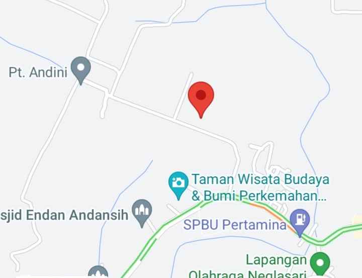 dijual tanah kecamatan darangdan