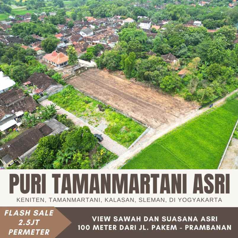 dijual tanah keniten tamanmartani