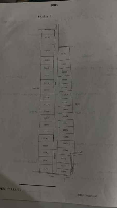 dijual tanah lokasi jalan bakung sari kesiman