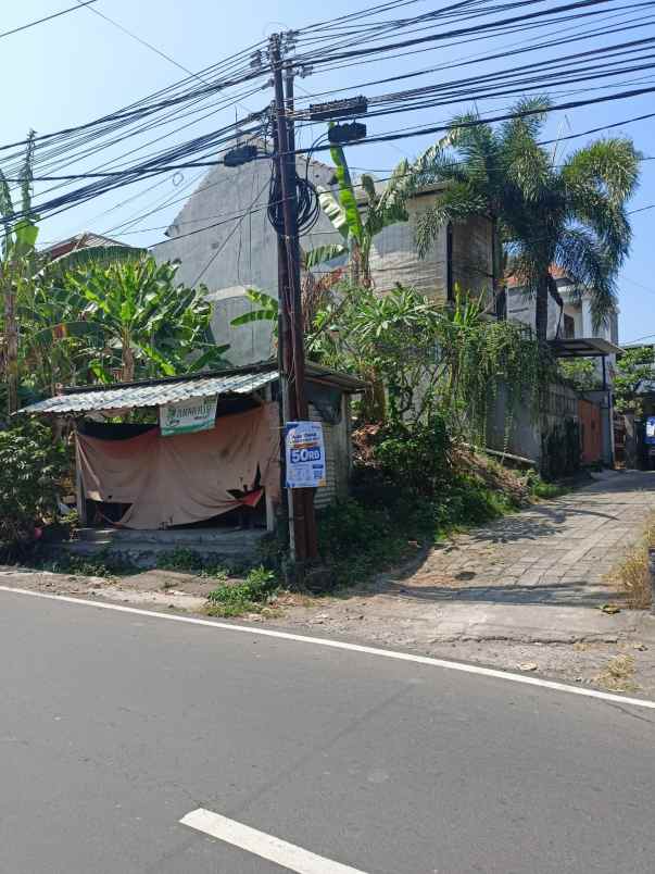 dijual tanah lokasi jalan utama siulan denpasar timur