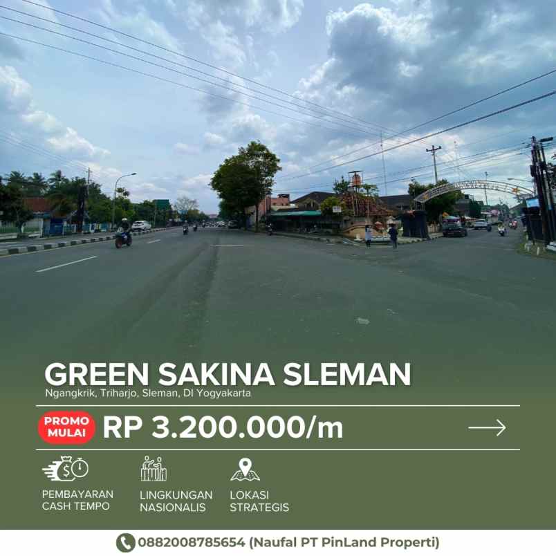 dijual tanah ngangkrik triharjo sleman