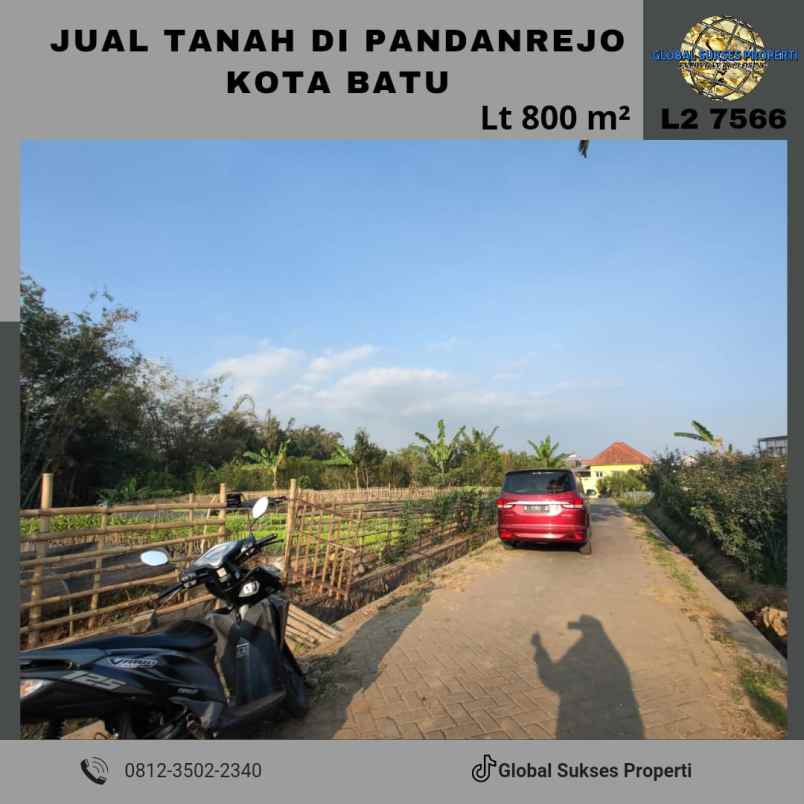 dijual tanah pandanrejo