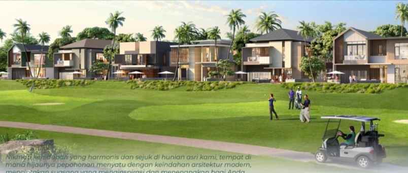 dijual tanah permata golf residence pik2