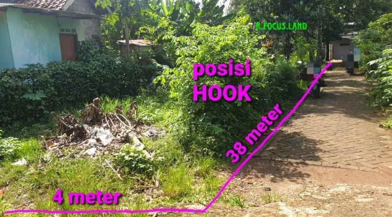 dijual tanah pondok jagung belakang