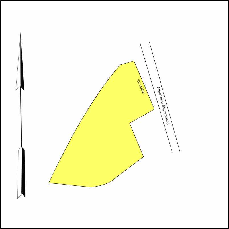 dijual tanah raya bojongsoang