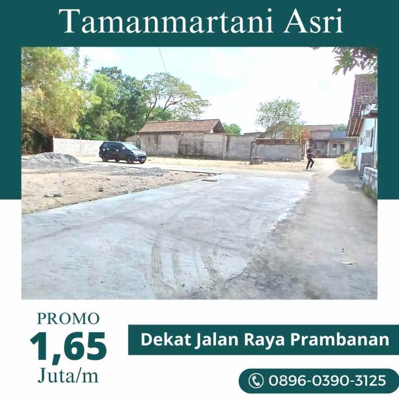 dijual tanah sepetmadu tamanmartani