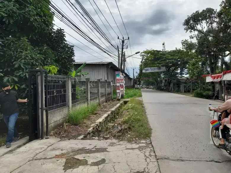 dijual tanah strategis pinggir jalan ramai di panongan