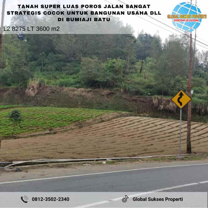 dijual tanah sumberbrantas