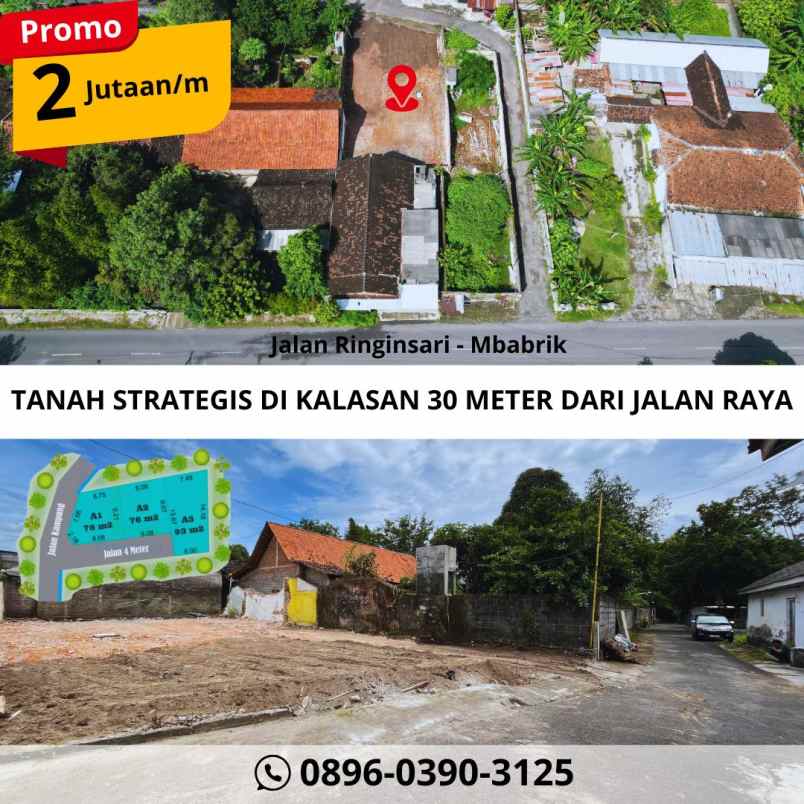 dijual tanah tamanan pabrik