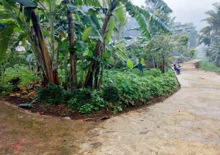 dijual tanah view bagus udara dingin