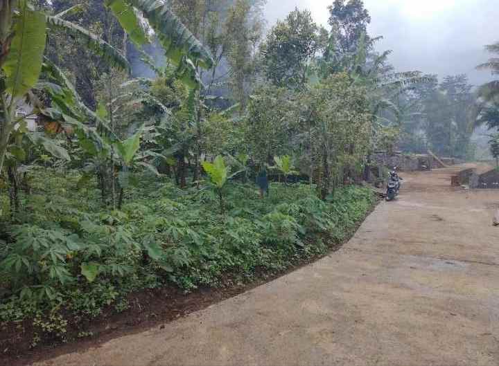 dijual tanah view bagus udara dingin