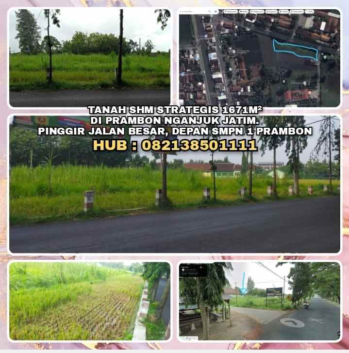 dijual tanah watudandang prambon