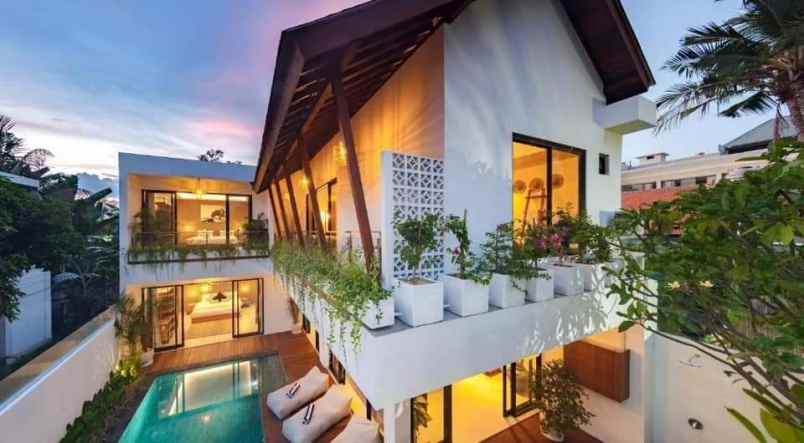 dijual villa lantai 2 seminyak bali