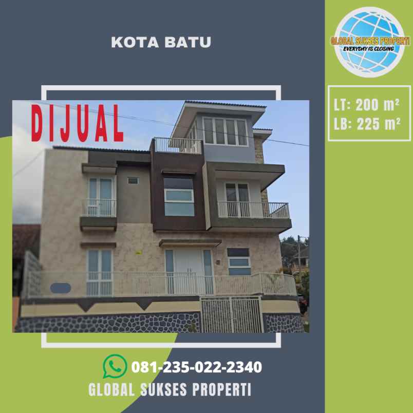 dijual villa oro oro ombo