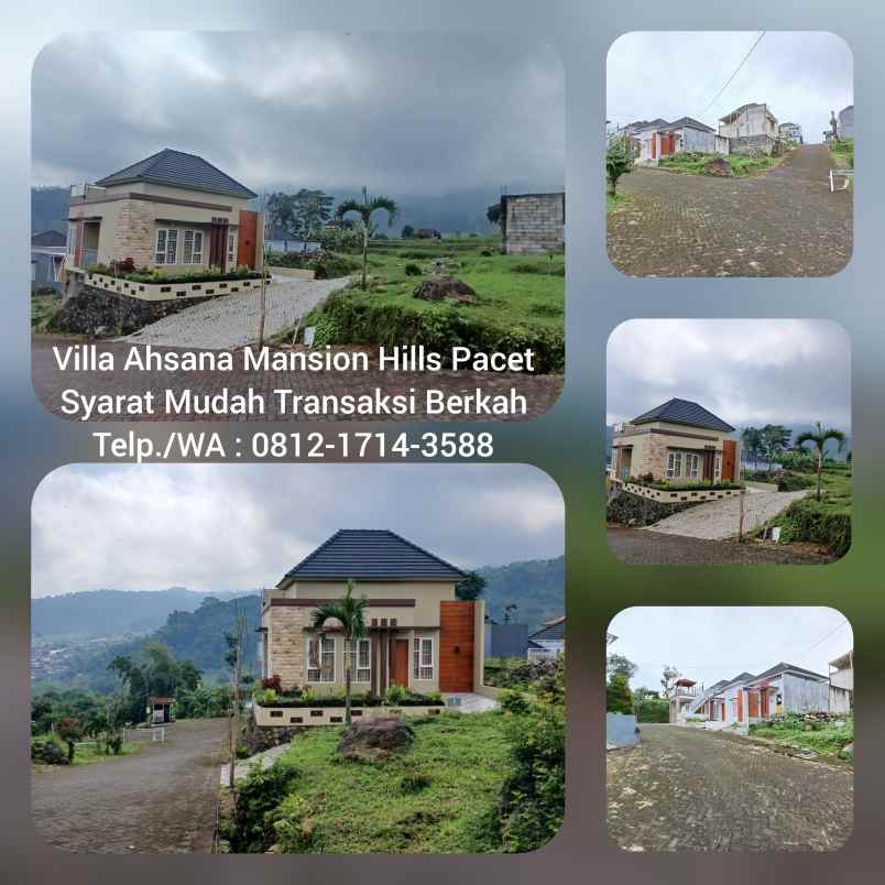 dijual villa pacet mojokerto