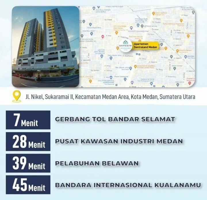 disewakan apartemen jalan nikel asia mega mas