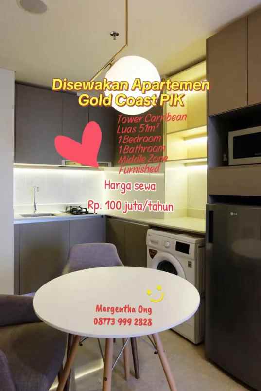 disewakan apartemen pantai indah kapuk jakarta