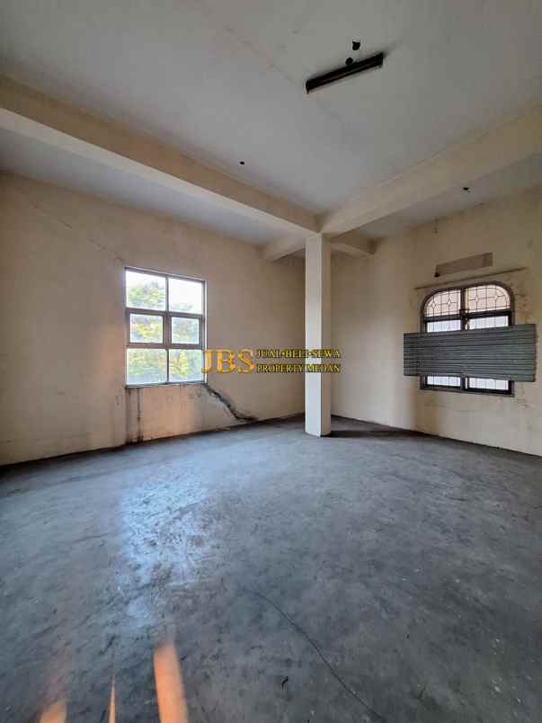 disewakan ruko gudang kantor jalan krakatau ujung dekat