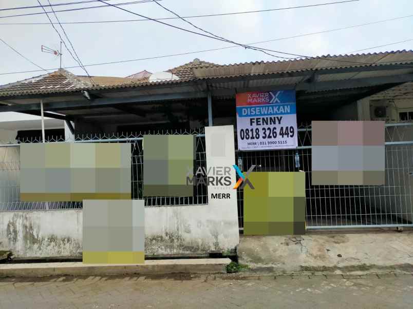 disewakan rumah simpang darmo permai selatan