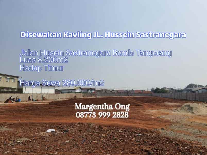 disewakan tanah jl husein sastranegara