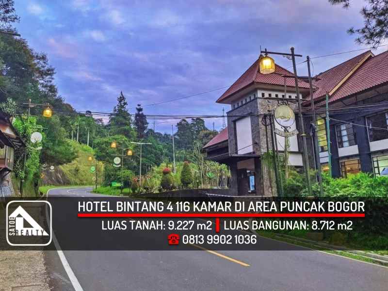 hotel bintang empat 116 kamar termurah di puncak bogor