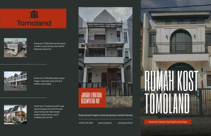 hub jual rumah kost malang dekat jalan utama dan kampu