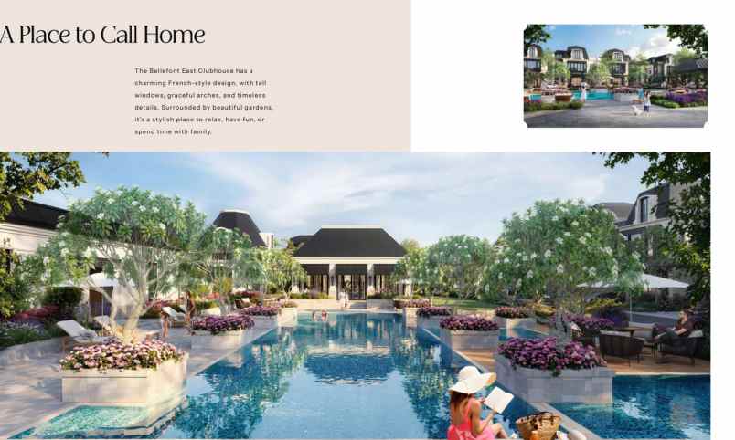 hunian premium bellefont east serpong