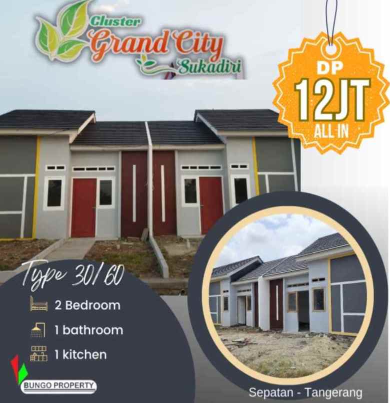 hunian subsidi bercluster di sepatan