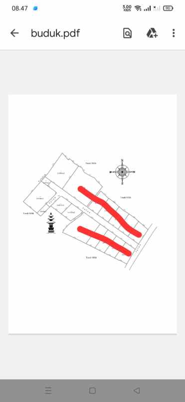 jual kapling untuk villa rumah di buduk tuka