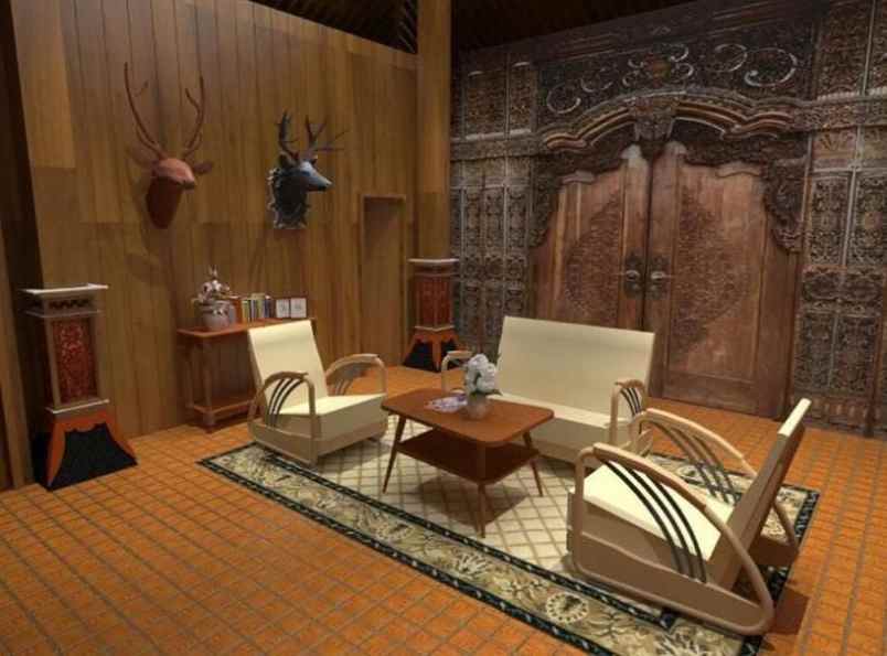 jual rumah furniture antik ratusan tahun