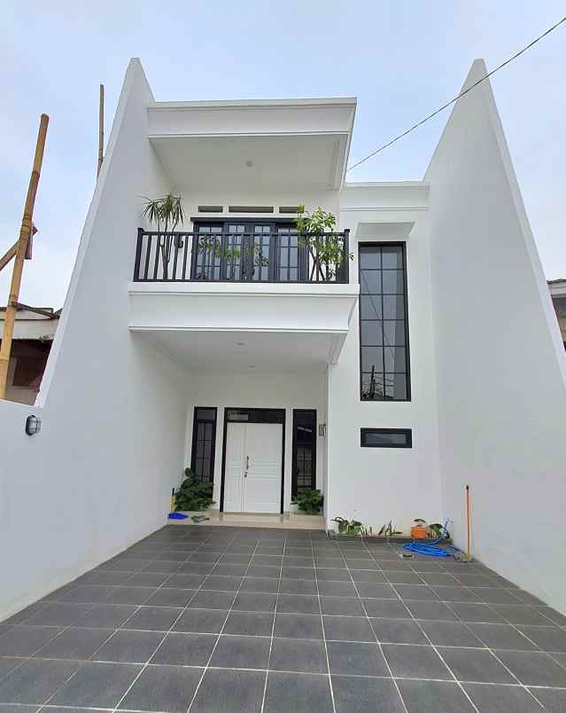 jual rumah minimalis modern dekat toll cinere depok