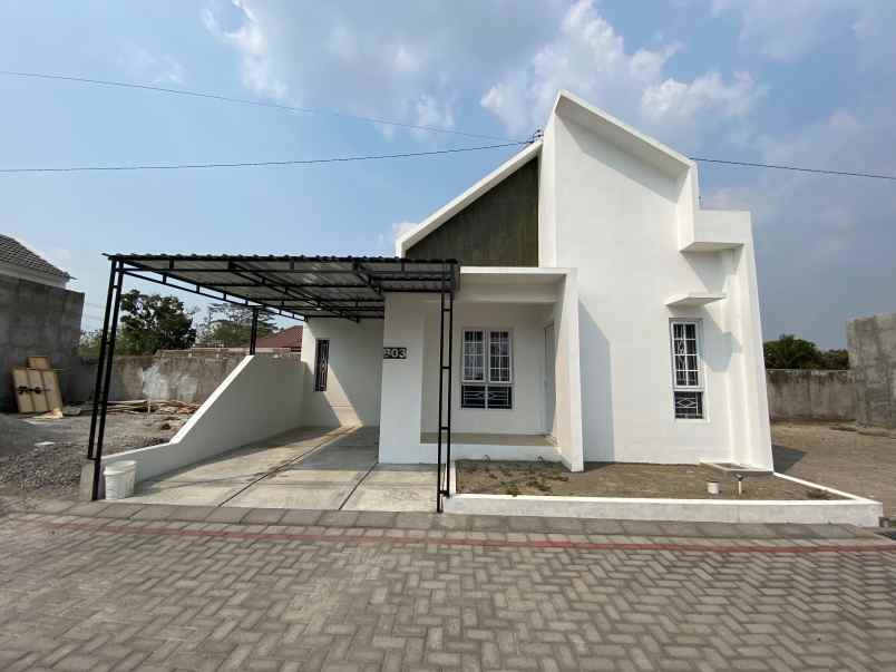 jual rumah scandinavian type 42 80m2 utara rsi klaten