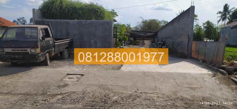 jual tanah 866m2 kalasan sleman yogyakarta f30997