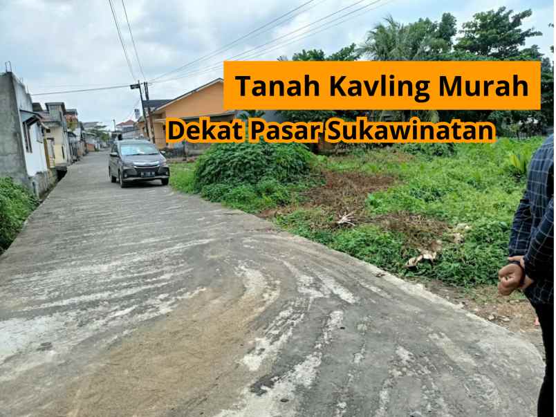 kavling murah meriah sukawinatan