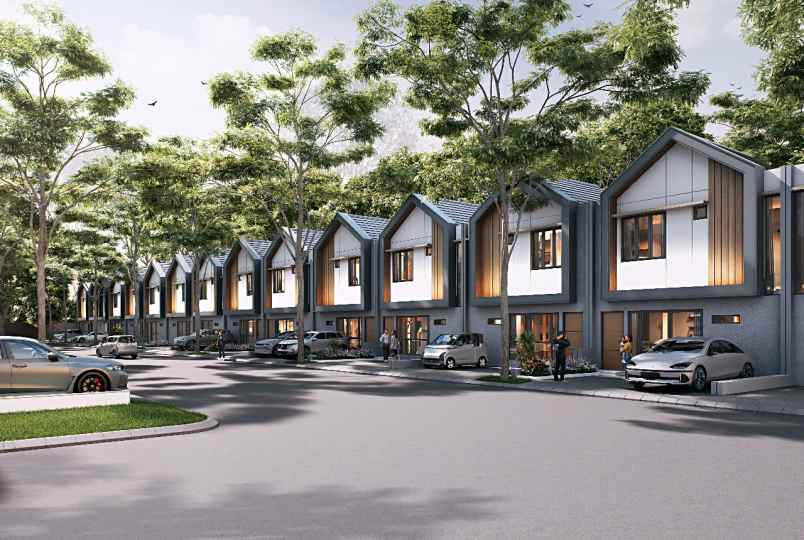 modern mansion garden cilincing jakarta utara