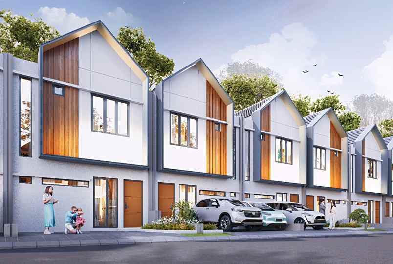 modern mansion garden cilincing jakarta utara