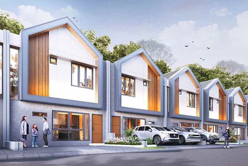 modern mansion garden cilincing jakarta utara