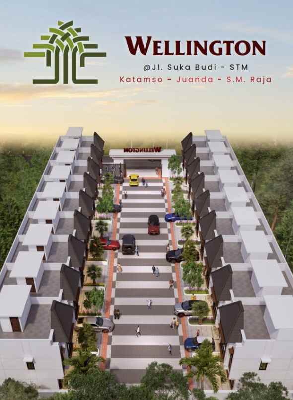 new project jual rumah villa baru komplek wellington