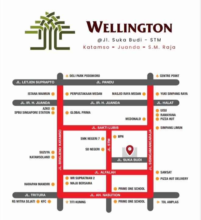 new project jual rumah villa baru komplek wellington