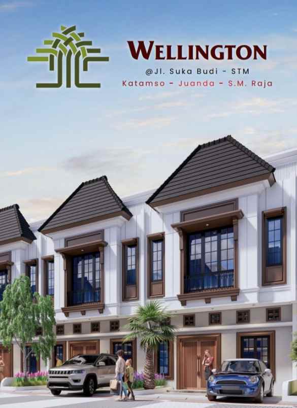 new project jual rumah villa baru komplek wellington